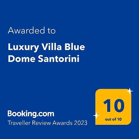 Villa Luxury Blue Dome Santorini Imerovigli (Santorini)